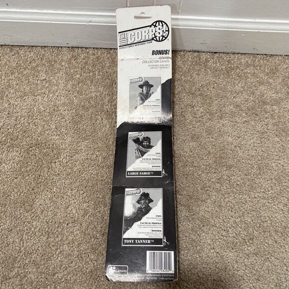 Lanard The Corps 1996 Top Secret Action Figure 3 Pack Sarge Whipsaw Tanner Rare - Picture 2 of 10